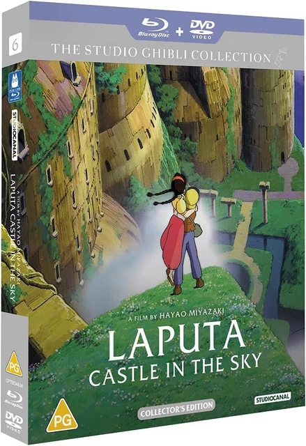 LAPUTA CASTLE IN the Sky Collector's Edition (Bluray) James Van Der