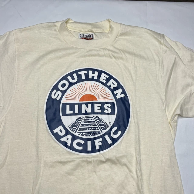 Vintage Southern Pacific Lines Railroad T-Shirt Size M