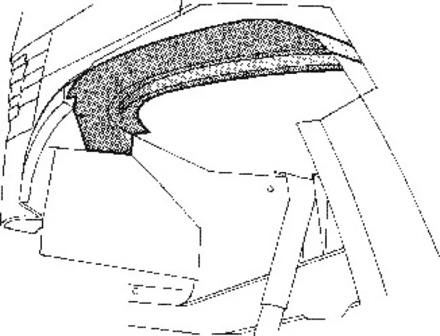 VAN WEZEL Innenkotflügel Vorne links 3070357