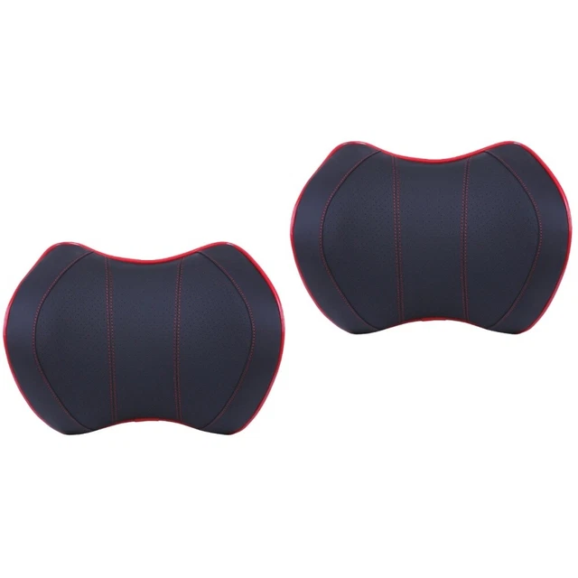 2 PCS Car Neck Pillow Space Travel Seat Pillow Car Neck Support