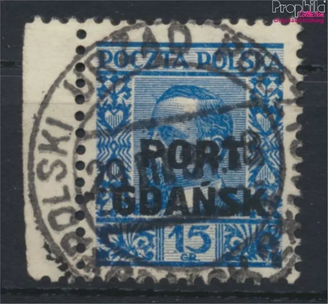 Briefmarken Polnische Post Danzig 1930 Mi 24 gestempelt (9975609