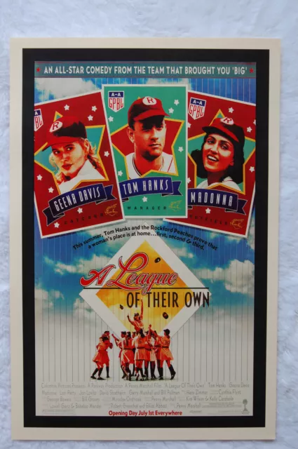 A League of their Own Lobby Card Movie Poster Tom Hanks Madonna