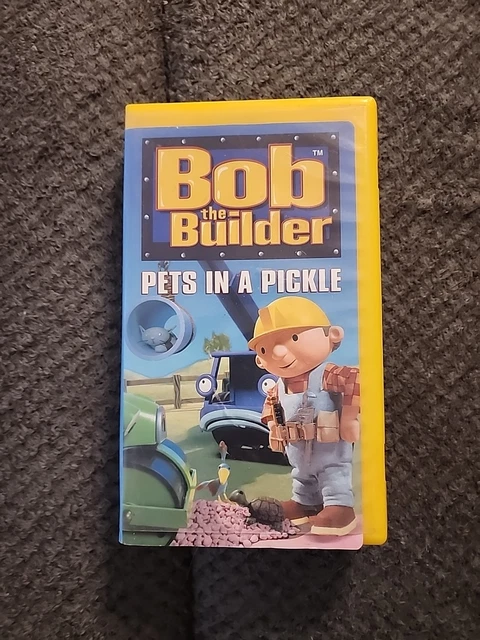 BOB THE BUILDER Pets In A Pickle VHS Video Tape RARE Clamshell Case ...
