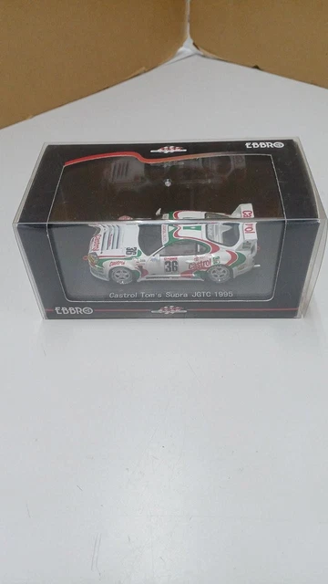 EBBRO Castrol Tom's Supra 1995 1/43ミニカー EBBRO Castrol Tom's