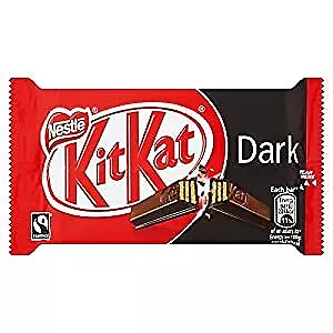 Kitkat 4 Finger 70% Dark Chocolate Bar 41,5 G (Packung Mit 24x41,5 G)