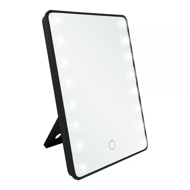 16 LED Light Magnifying Mirror Touch Screen Make Up Stand Table Beauty Cosmetic