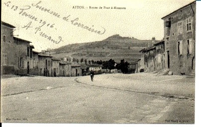 (S-35769) FRANCE - 54 - ATTON CPA      PEUDON  ed.
