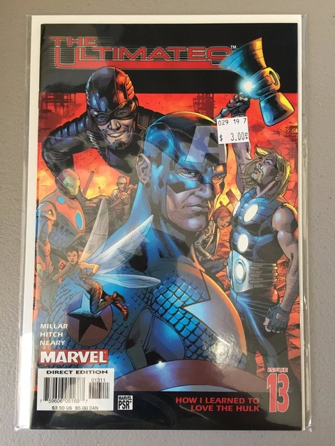 Ultimates #13 Mark Millar Brian Hitch AVENGERS MARVEL COMICS 2002 NM/NM-