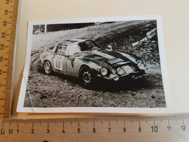 Foto Photo Oldtimer 1967 Moldau Rallye Lancia Alfa Romeo Racing Rennwagen
