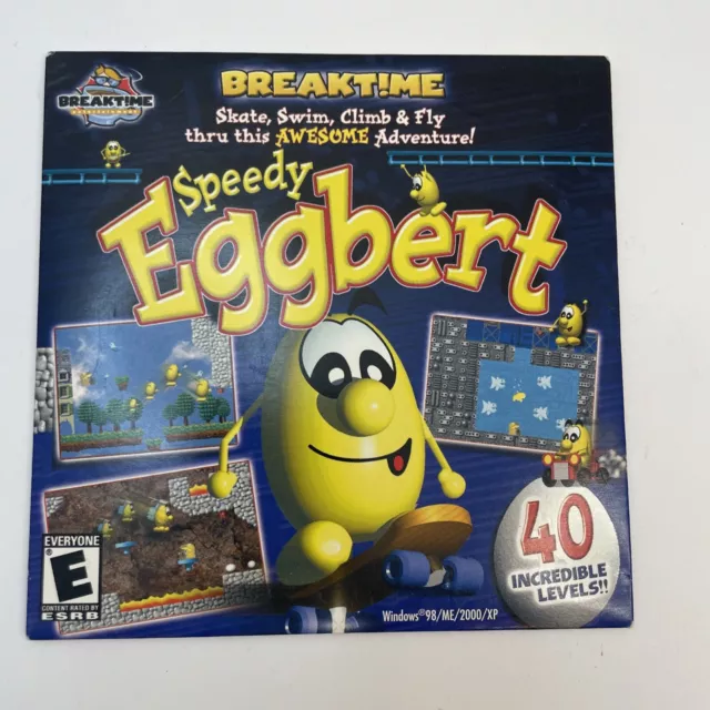 SPEEDY EGGBERT PC Game 1999 Breaktime $31.50 - PicClick