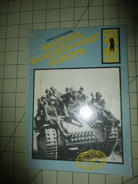 Aztex Books #5, Panzers in Northwest Europe (1981) pre-owned.