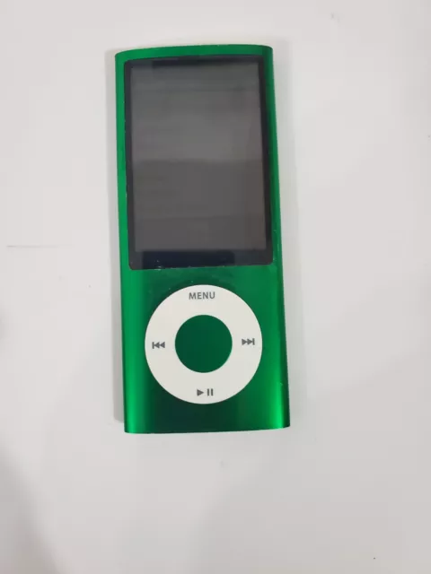 Apple iPod Nano 5th Generation 8GB Green with Camera Bundle