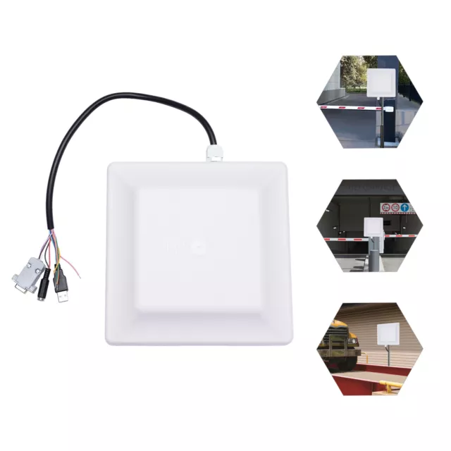 Uhf rfid long range card reader rs232 485 wiegand parking system access