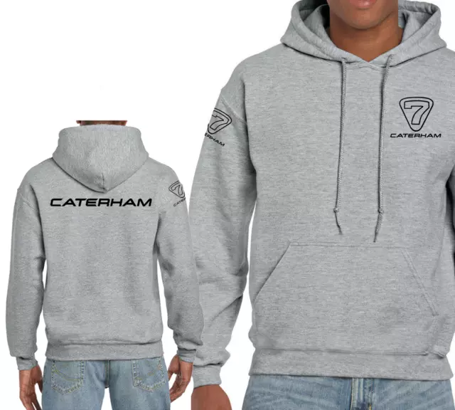 Caterham 7,racing , Lotus,Super Seven , GREY HOODIE