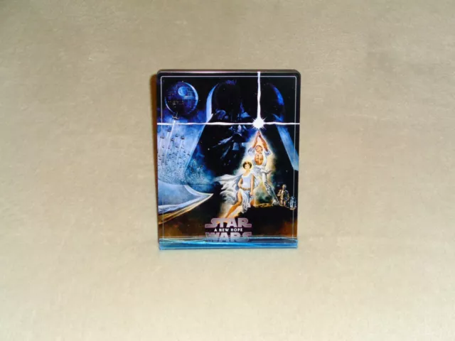 Star Wars IV: A New Hope [Blu-ray 4K UHD & 2K Steelbook - Zavvi]