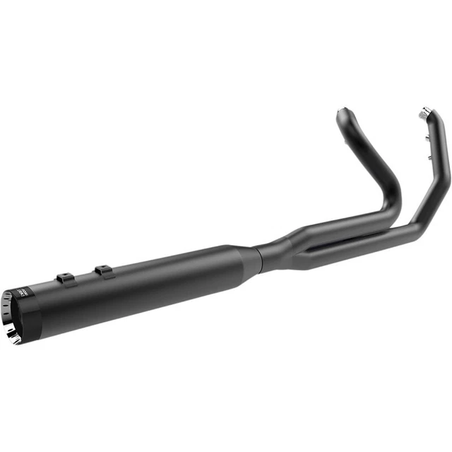 Khrome Werks 200785 2-1 Systems with Two-Step Headers - Black