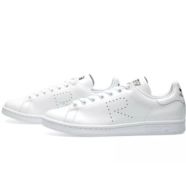 Adidas Raf Simons Stan Smith Blanc Et Noir. Taille Uk 5.5.