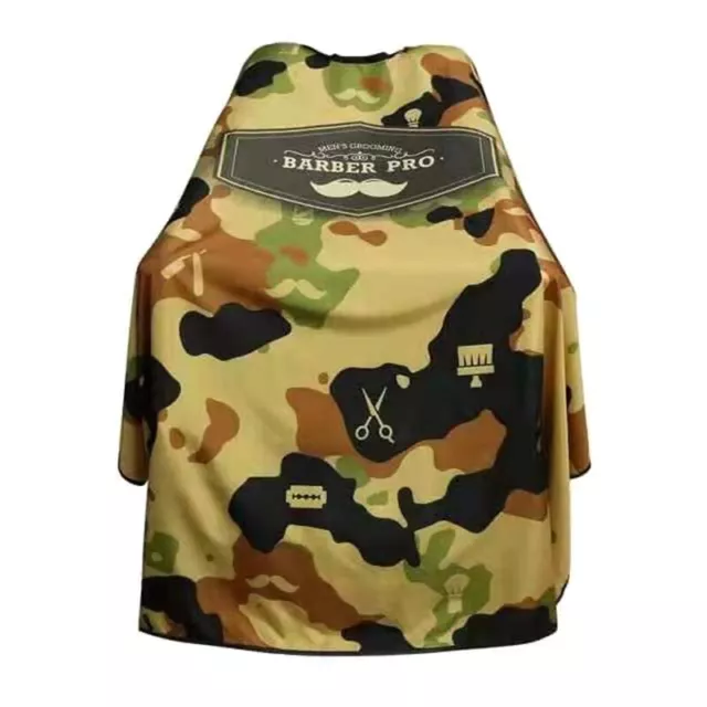 Barber Cloth Camouflage Pattern Hairdresser Apron Hair Cutting Gown Pro Sa=s=