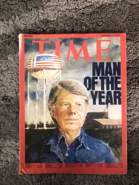 TIME Magazine January 3 1977 Jimmy Carter President White House Washington 70s