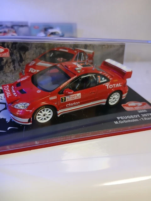 Miniature Peugeot 206 WRC Gronholm – Rallye Nouvelle Zélande 2003, 1/18 Sunstar