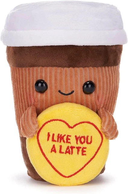 Posh Paws Swizzels Love Hearts Bronte Bär – 23 Cm Plüschtier Mit Stickerei „Love You Always“ – Kuscheliges Geschenk Ab Geburt