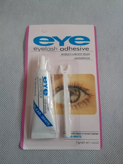 DU Waterproof Clear White  Adhesive Eye Lash Glue Eyelashes With Applicator