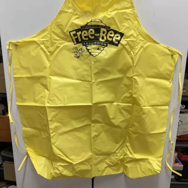 Yellow Server Waitress Apron Bee Hive Free Bee Grocery Advertising Promotions