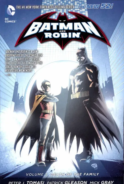 Batman & Robin New 52 Vol 3 Death of the Family Softcover TPB Graphic Novel