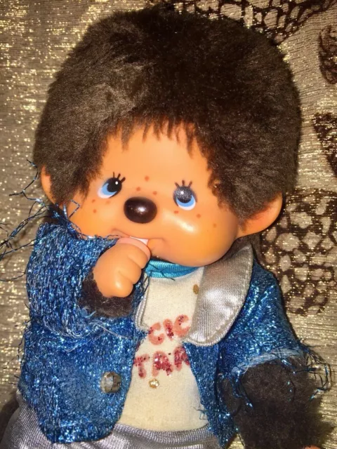 Original Sekiguchi MONCHHICHI Figur Monchichi *Rarität* #a057 3