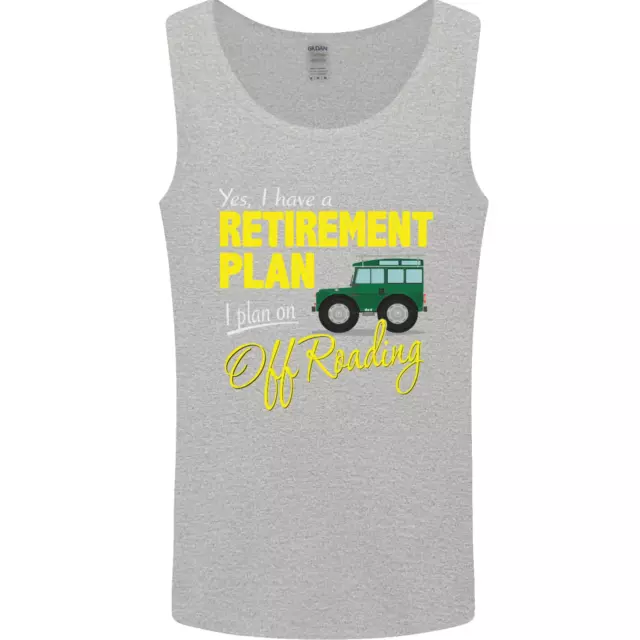 Gilet da uomo divertente Retirement Plan Off Roading 4X4 Road 2