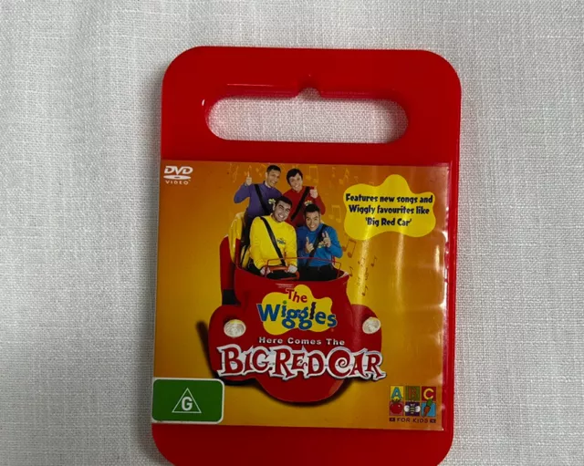 Wiggles, The - Here Comes The Big Red Car (DVD, 2005) Vintage Rare Original