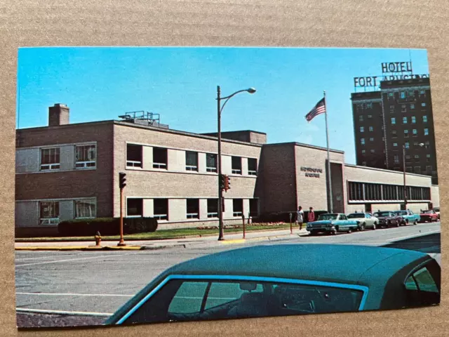 The Federal Building in Rock Island IL., Chrome , Unposted, C- 1960s