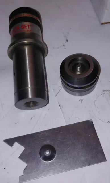 Form up countersink, Dimple .63 X .225 Deep for Strippit 1-1/4" station