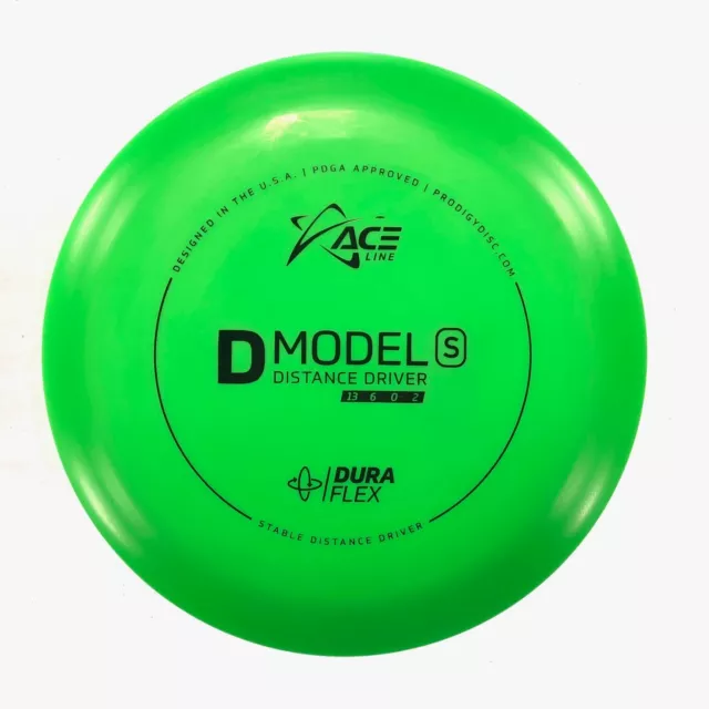 DISC GOLF PRODIGY ACE LINE DURAFLEX D MODEL S DISTANCE DRIVER 172g GREEN