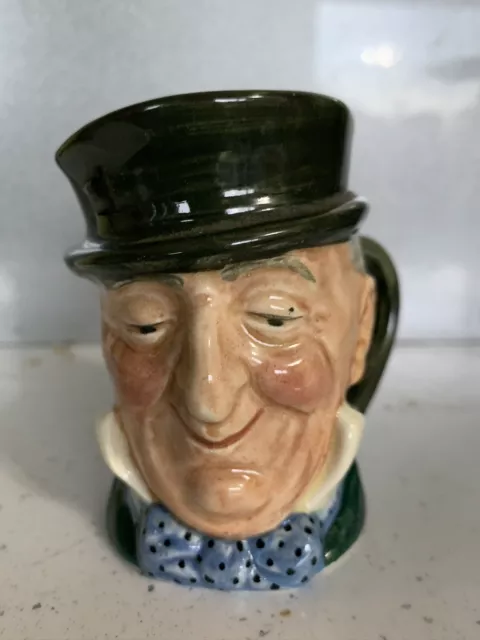 Royal Doulton Small Character Toby Jug Mr Micawber D5843