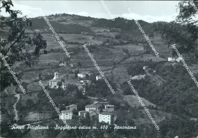 cg256 cartolina rocca pitigliana panorama provincia di grosseto