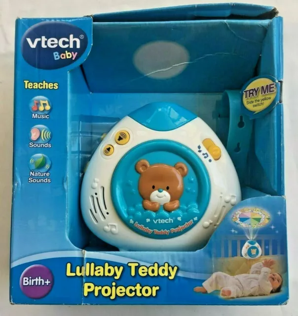 Vtech Baby Lullaby Teddy Projector New In Box