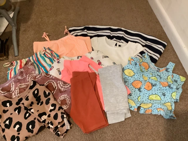 Girls mixed clothes bundle age 3-4. Next, Primark, Pep&co