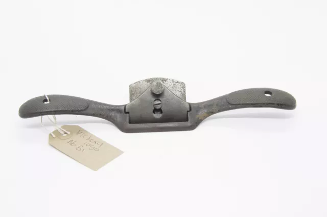 Stanley no 51 flat sole spokeshave made in USA V logo