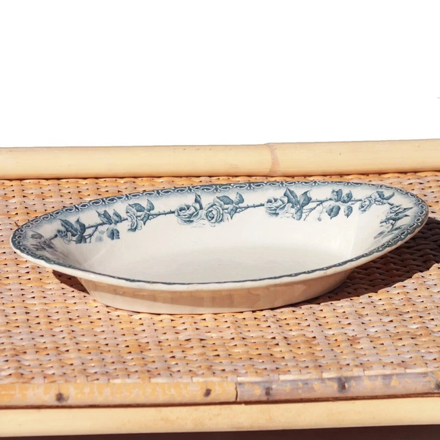 ANCIEN RAVIER EN faïence Hte Boulenger & Cie Choisy le Roi modèle Paris ...