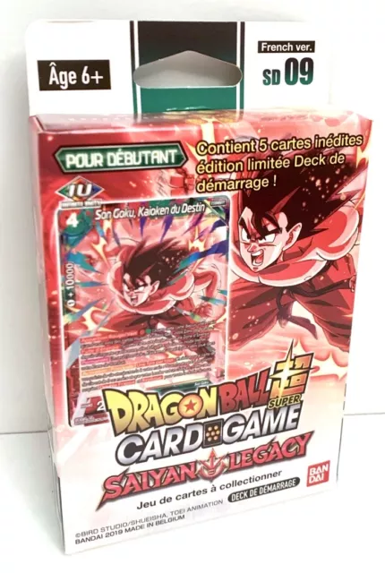 Starter Deck SD09 Saiyan Legacy (2019) French | Dragon Ball Super Card Game