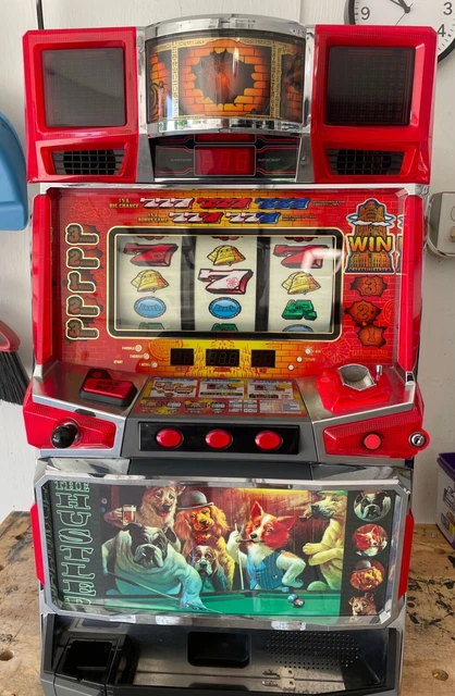 Quarter / Token Pachislo The Hustler (Babel) Slot Machine / 926 Pg Manual