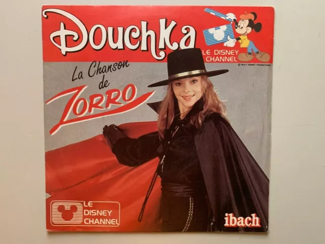 Disque 45T La Chanson De Zorro / Disney - Douchka