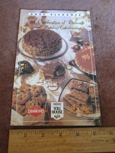 Holiday Cookbook let Nestle Chocolate Diamond Walnuts Land O Lakes Cookies MORE