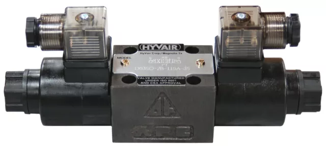 Hyvair D03 Valve D03Sd-2B-115A-35 Double Solenoid Directional Valve