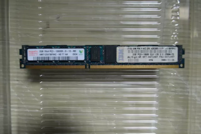 Hynix DDR3 ECC REGISTERED RAM MEMORY 2GB PC3 10600R 1333 PC3-10600 FOR SERVERS