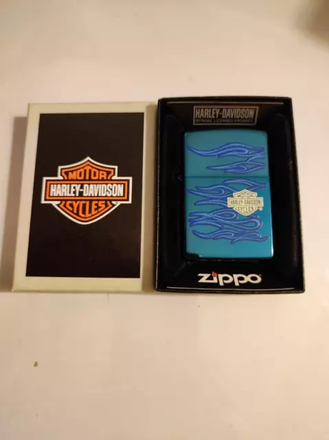 Zippo 20711 Harley Davidson Ghost Lighter Case - No Inside Guts Insert