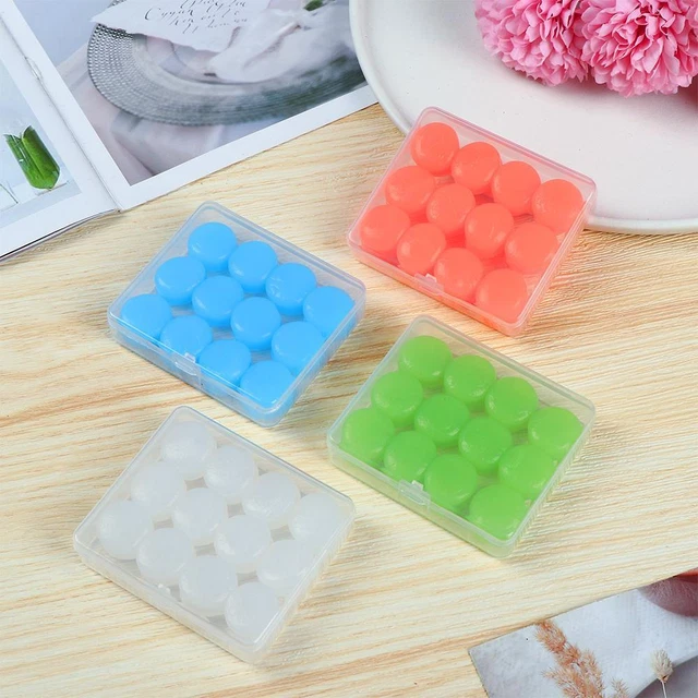 anti-bruit Réduction du bruit Bouchons d&#39;oreilles en silicone souple