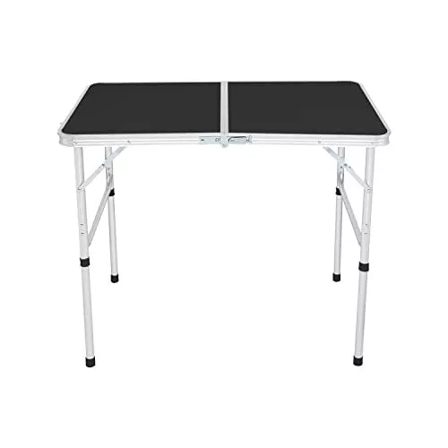 Camping Table 90cm Black Kiliroo