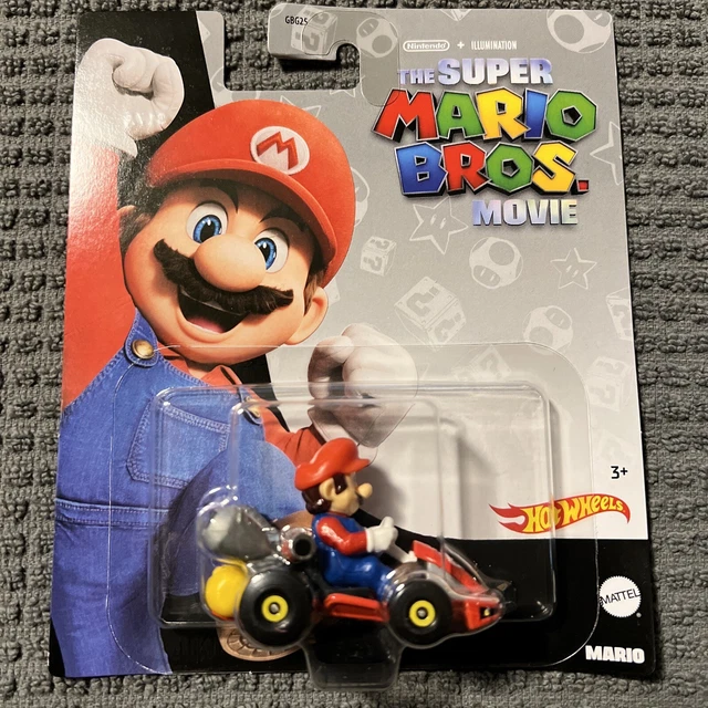2023 HOT WHEELS Premium Super Mario Bros Movie Mario, Red Kart 9.